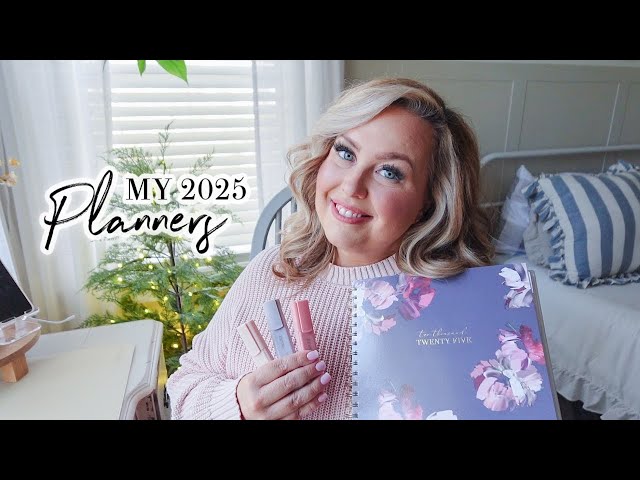 2025 PLANNER STACK // HOW I PLAN FOR YOUTUBE AND MY PERSONAL LIFE // CHARLOTTE GROVE FARMHOUSE