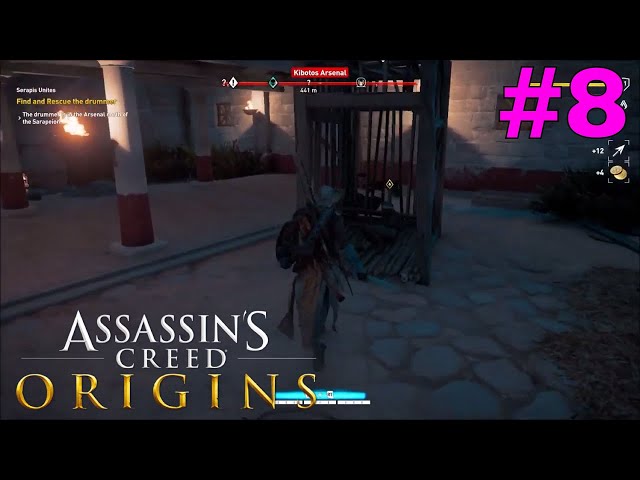 Let's 100% Assassin's Creed Origins - Part 8 // A Drummer Wronged