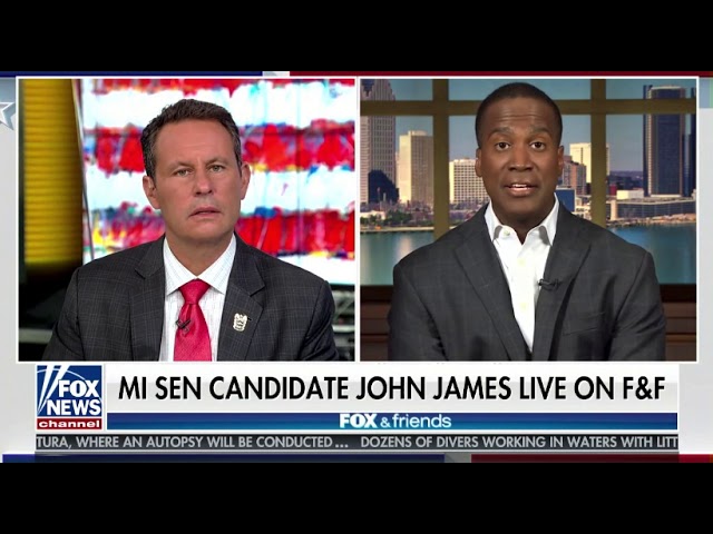 John James on Fox and Friends - July 14, 2020