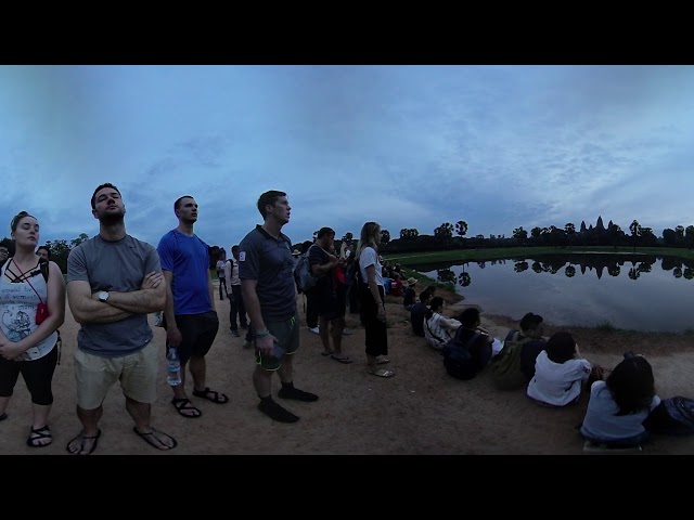 Angkor Wat sunrise (360 video)