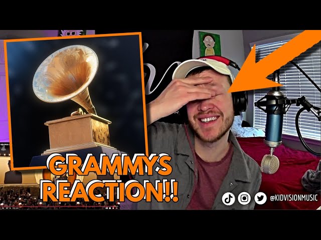 MY REACTION TO THE GRAMMYS!!