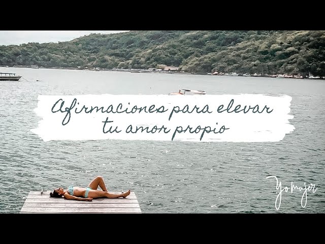 Afirmaciones para elevar tu AMOR PROPIO (10 MIN) - Gina Castellanos | #YOMUJER