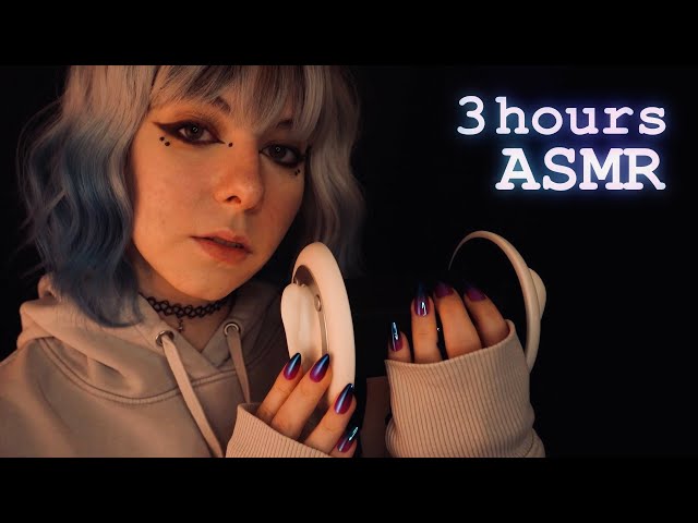 ASMR | 3 hours extra sensitive ear attention & deep ear whispers for sleep