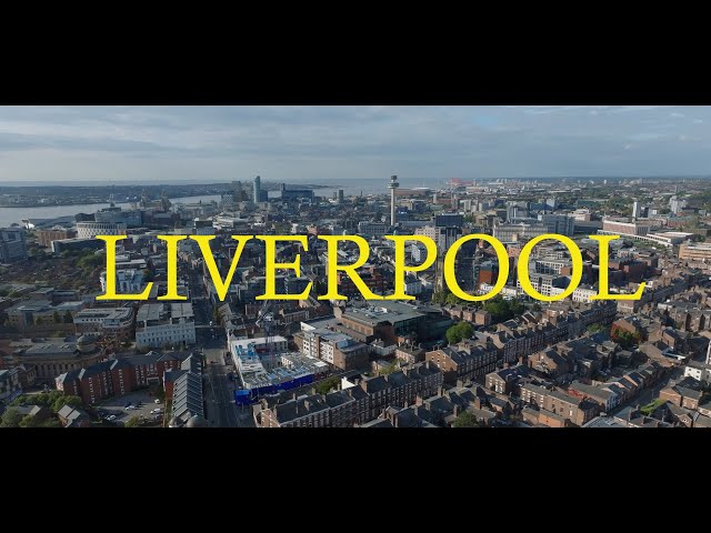 Drone Footage Of Sunny Liverpool