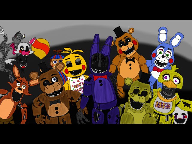 Five nights at freddy's 3 animation - Top Funny song - FNAF funny moments