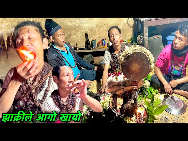 NEPAL SHAMAN | धामीझाक्री | JHAKRI | DHAMI | NEPALI RAI JHAKRI | SHAMAN OF NEPAL | VILLAGE CULTURE |