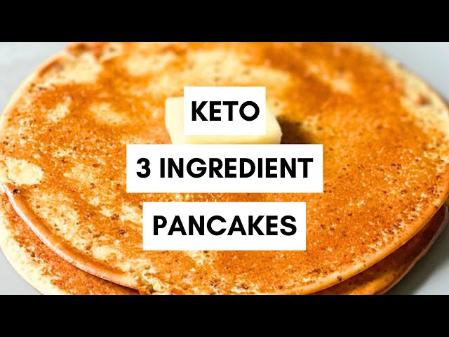 Keto 3 Ingredient Pancakes | Breakfast | Carnivore | High Protein | Low Carb | Sugar Free