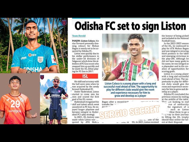 🔥 Sergio Lobera's Transfer plan for Odisha FC 🔁 Lenny & Ranawade Done 💥 Next X Signing 'Liston' ⚽