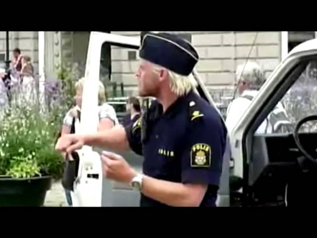 Dansande polisen i Malmö