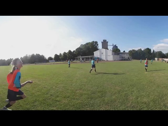 360°-Video: Training der Juniorinnen des SV Merken