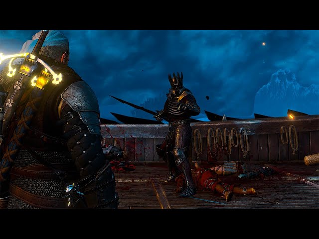 The Witcher 3 Next-Gen Update - Geralt vs King Eredin on the Ultimate Difficulty with Cutscenes