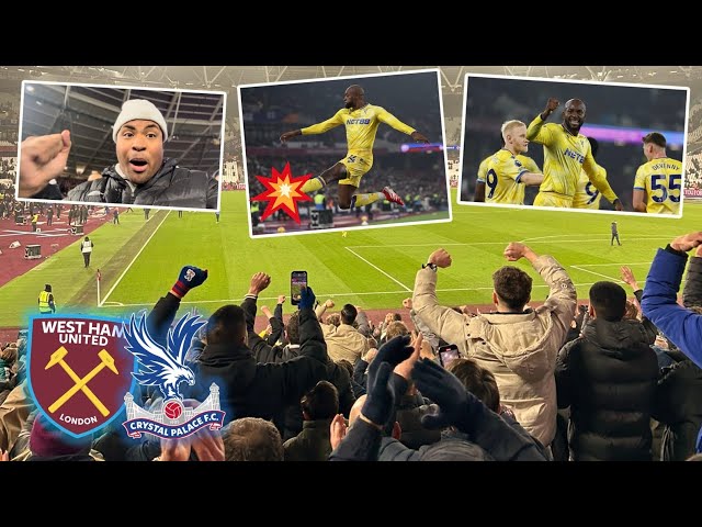 WEST HAM 0-2 CRYSTAL PALACE VLOG 24/25 *MATETA BRACE💥& BACK TO BACK WINS FINALLY THIS SEASON🦅*