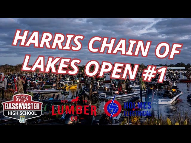 2025 Bassmaster Highschool Opens Stop #1 Harris chain of Lakes