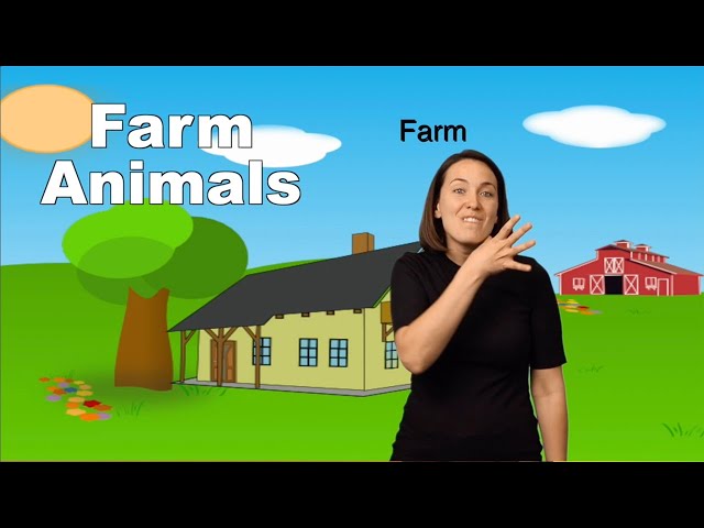 Kids Signs - Farm Animals