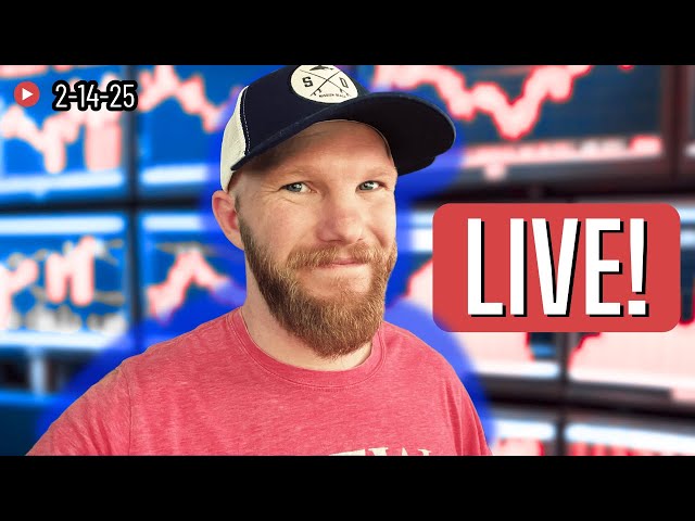 🔴Live Day Trading!- S&P 500 / NASDAQ 2.14.2025