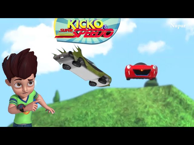 Kicko ने Formula 3 Car को हवा में उड़ाया | Kicko And Super Speedo New Episode | Dragon Car