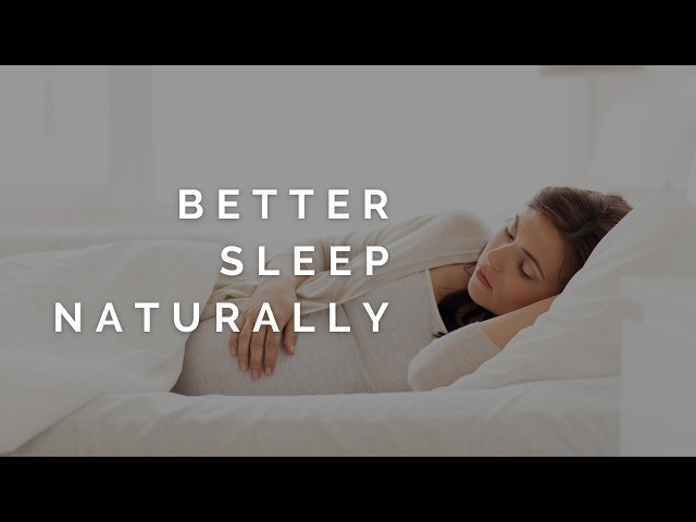 How to Improve Your Sleep Naturally: 3 Easy Tips for Better Rest