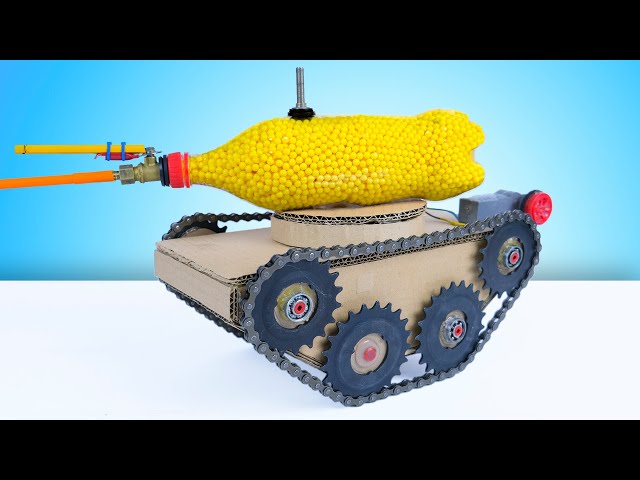 How To Make Amazing Tank With A Powerful Blaster