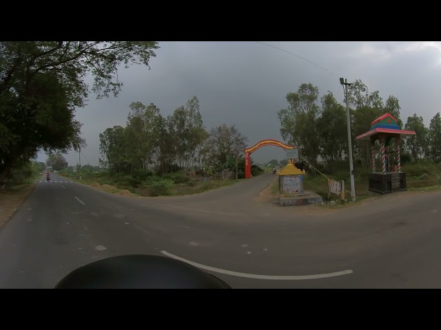 Village roads of Tamil Nadu | Incredible India | Insta360 One R - Unedited | RE Classic 350