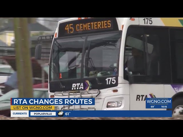 RTA makes changes to bus routes and schedules