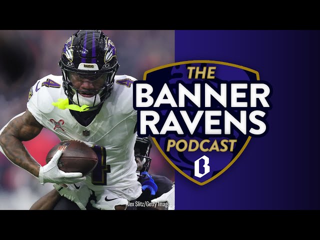 Ravens obliterate Texans, take control of AFC North | Banner Ravens Podcast