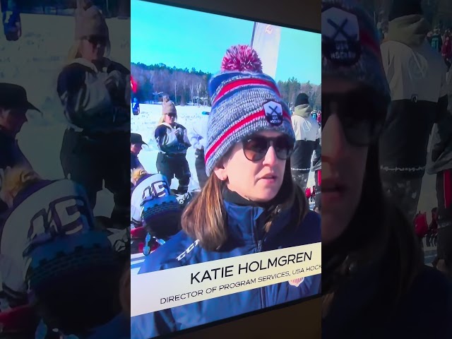 News Story about the National Pond Hockey Tournament in Eagle River Wisconsin.