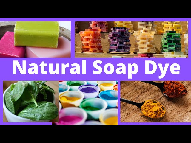 Natural Soap Dye | Spinach, Paprika & Turmeric