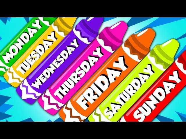 Days Of The Week | Learning Videos For Kids | Nursery Rhymes | Song For Children