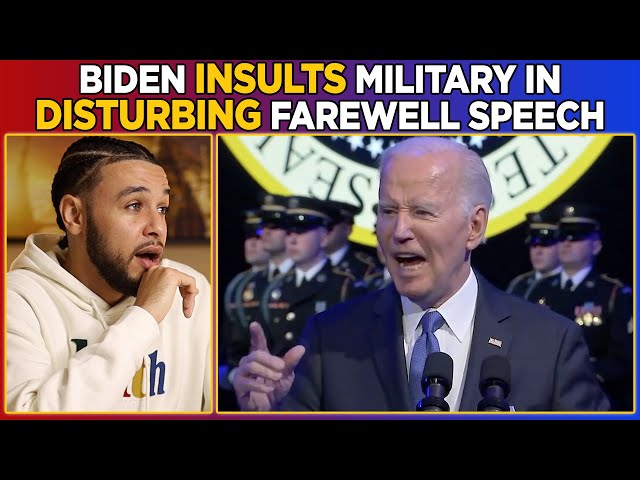 Joe Biden INSULTS Military in DISTURBING Farewell Speech