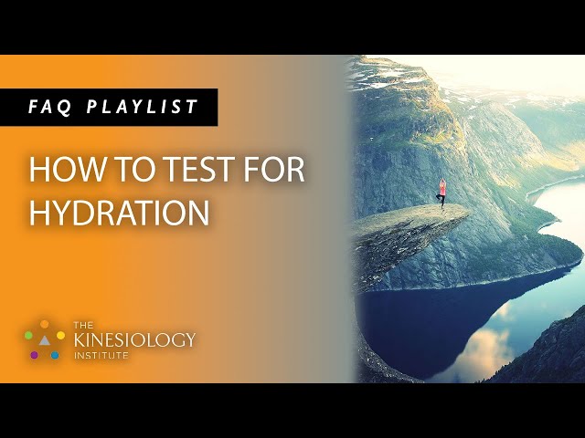 How to Test for Hydration | FAQs