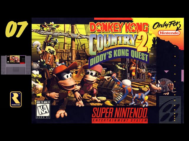 Donkey Kong Country 2: Diddy's Kong Quest (SNES): Krazy Kremland Pt2 / LW - Klobber Karnage (07)