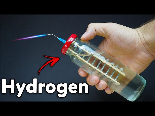 Making a Simple Hydrogen Generator from Screw | make hho generator at home