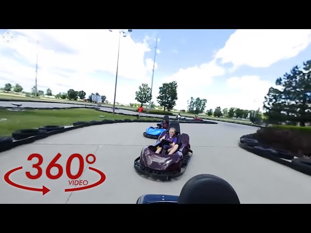 360° Video - Turbo Track at C.J. Barrymore's Family Entertainment Center