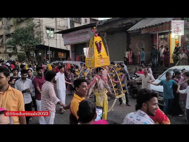 MADRASI GANPATI ULHASNAGAR 2024 | Ganpati Visarjan 2024#vlog #youtubevideo #videos @Hindurituals2023