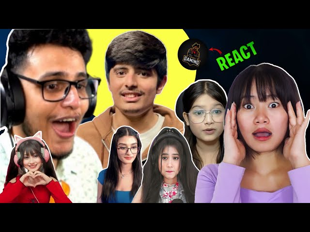 TOP 10 BEST CUTE GIRL VS BOYS YOUTUBER REACTION ON AJJUBHAI FACE REVEAL VIDEO #AJJUBHAIFACEREVEAL