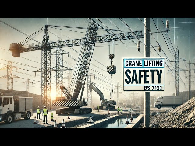 Crane Lifting Safety: Lifting Types, Power Line & Excavation Distance Calculations (BS 7121)