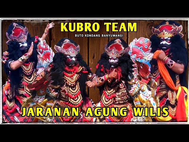 JARANAN BUTO KUBRO TEAM - JARANAN AGUNG WILIS AUDIO JERNIH live Karangrejo