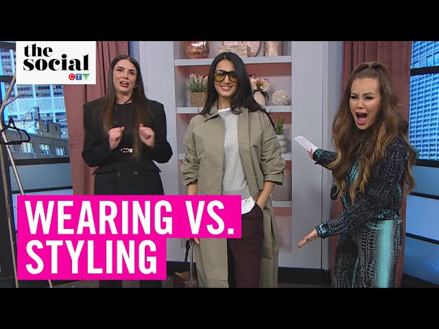 Wearing Vs. Styling with Erica Wark | The Social