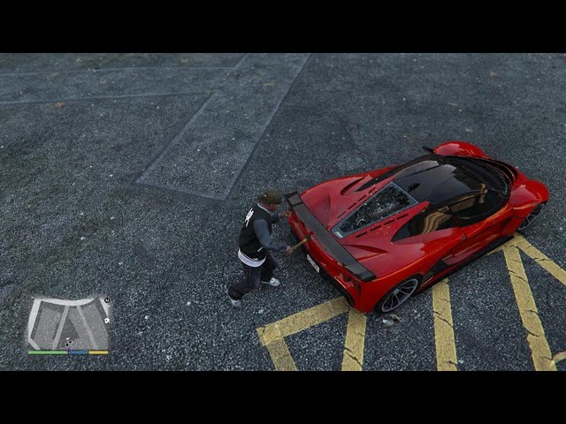 Grand Theft Auto V. Destrozando un Grotti R