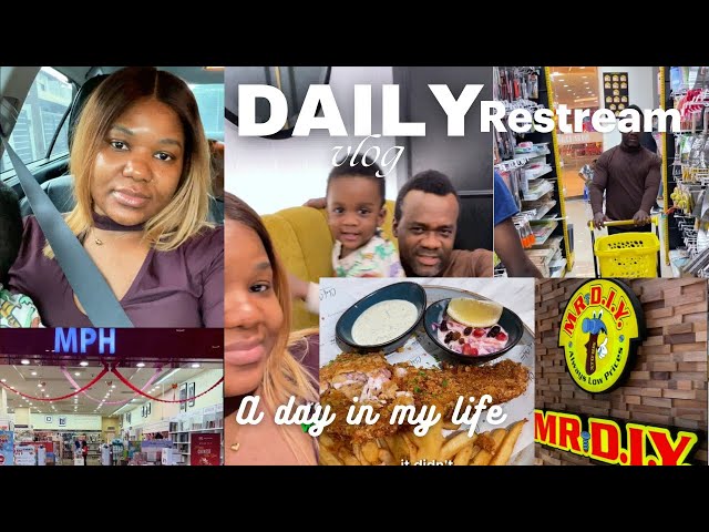 Daily Vlog | Shopping with 4 Kids + Family Dinner Out!