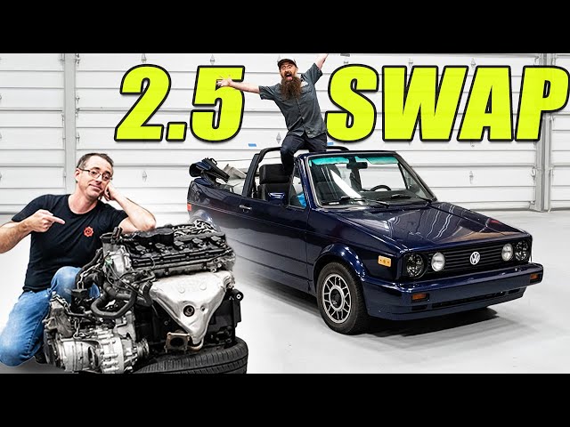 5 Cylinder Engine Swap in 24 hours | Complete Build