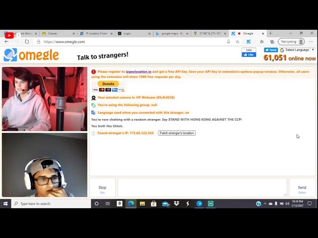 trolling people on omegle tv