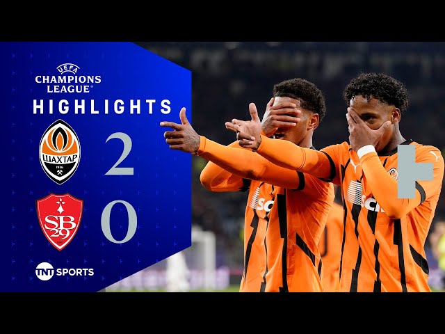 Shakhtar Seal Dominant Win 🔥 | Shakhtar 2-0 Brest | UEFA Champions League Highlights