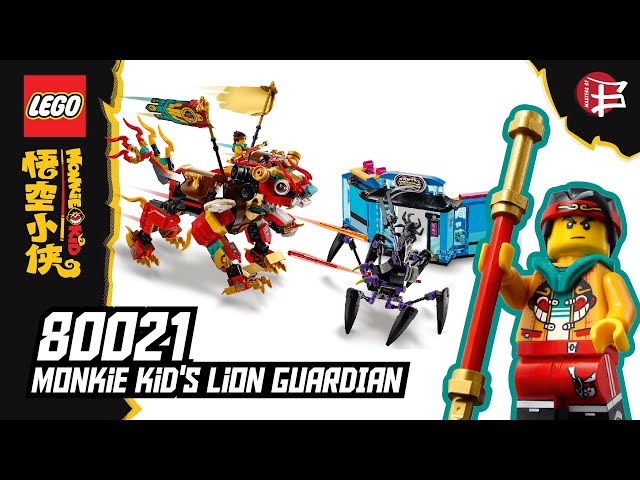 LEGO Monkie Kid 80021 Monkie Kid's Lion Guardian Review (2021)