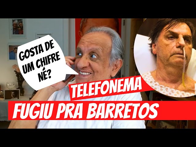 ☎️ TELEFONEI PRO BOLSONARO 😂 ELE FUGIU do Hospital 🐮 FOI VER CHIFRE EM BARRETOS 🤣