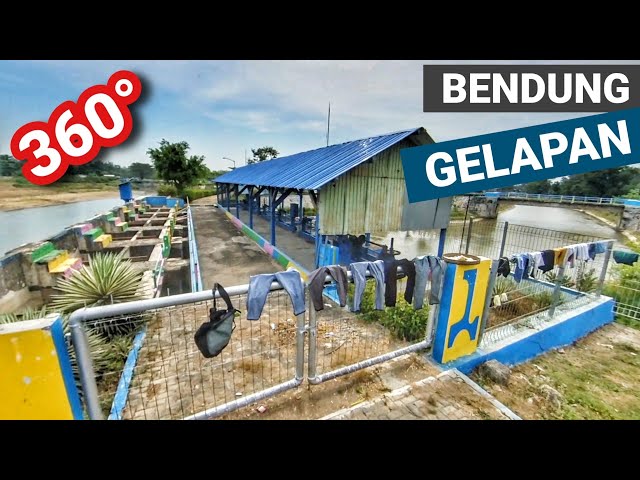 Dari Bendung Gelapan sampai Pasar Jeketro Gubug Grobogan | Video 360 Derajat