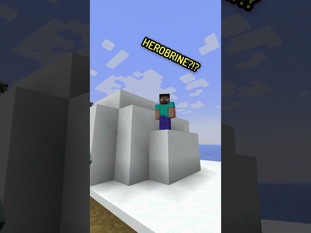 This Mod Adds HEROBRINE😱To Minecraft! From The Fog