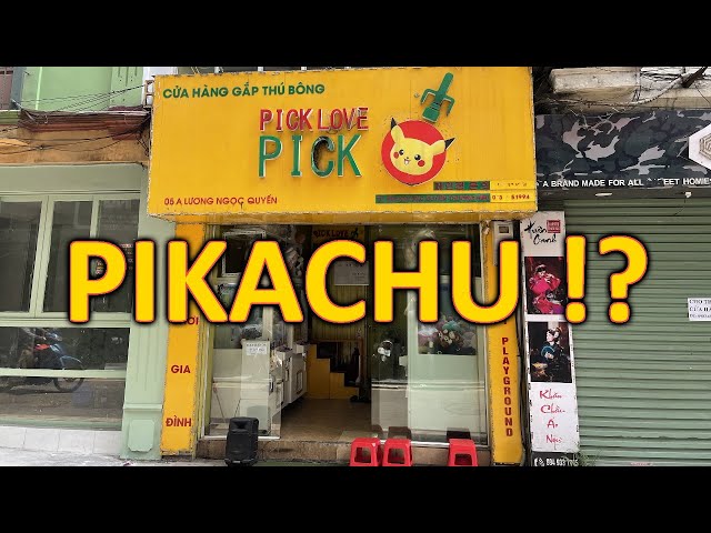 Mimicked Pikachu? Game Research | PICK LOVE in Hanoi, Vietnam