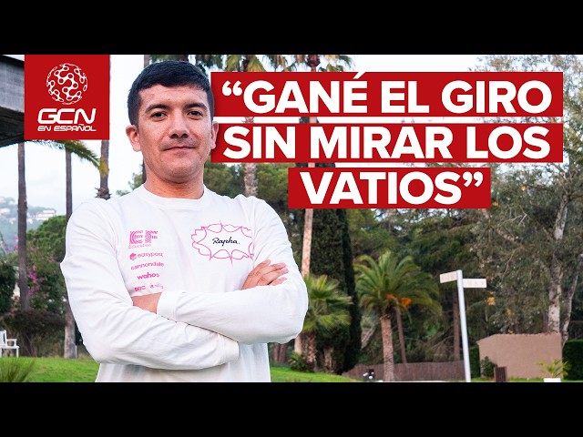 "Gané el Giro sin mirar los vatios" | Entrevista exclusiva con Richard Carapaz