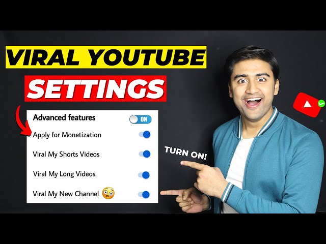 5+ VIRAL YouTube SETTINGS that you MUST Know 😱🔥| Grow YouTube Channel Fast without using Google Ads📈